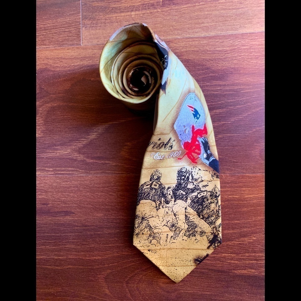 🌿SALE🌿NFL NEW ENGLAND Patriots Silk Necktie